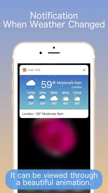 Fine° Rise - Weather and Clock on the World Map ! screenshot-4
