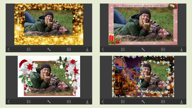 Christmas Jingle bell HD Frame - Photo Lab(圖2)-速報App