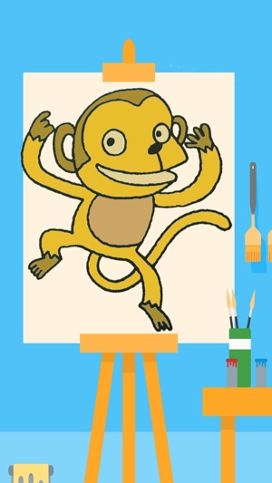 258 monkey coloring2(圖2)-速報App