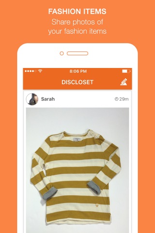 discloset - Social Media App for Fashion screenshot 2
