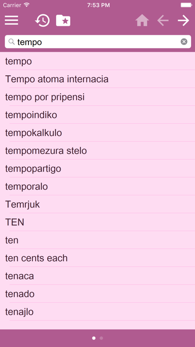 English Esperanto Dictionary screenshot 3