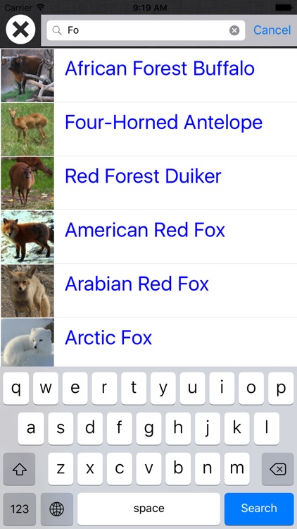 Animal Book - Information Of A-Z Animals Species