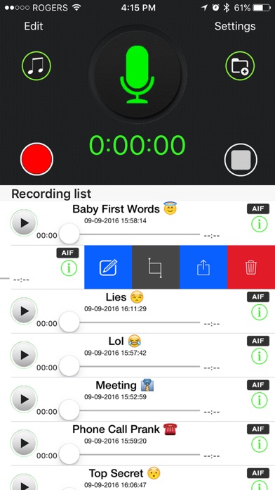 Automatic Voice Recorder Pro - AVR Record screenshot 3