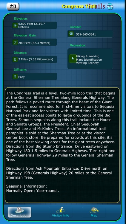 Sequoia National Park Guide screenshot-3