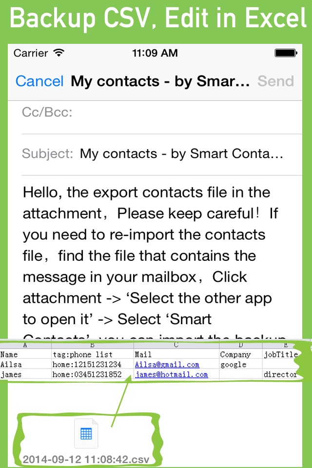 MyCleaner - clean contacts screenshot 4