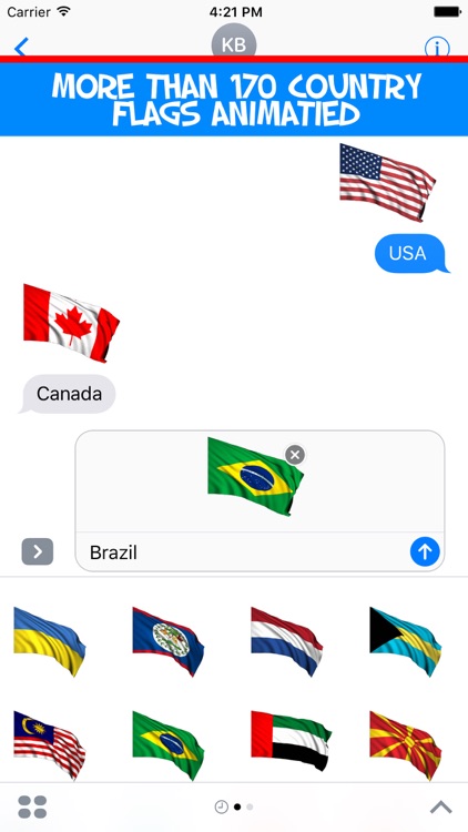 Flags Stickers of the World Countries all 3d Emoji