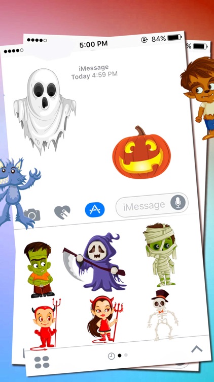Halloween Squad Stickers for iMessage