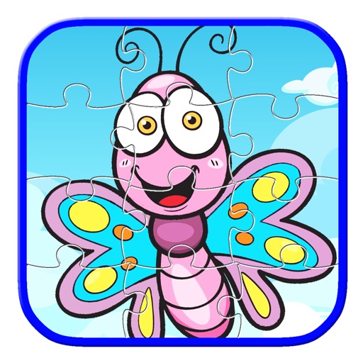 Kids Butterfly Game Jigsaw Puzzle Edition icon