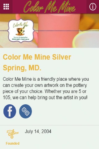 Color Me Mine Silver Spring screenshot 2