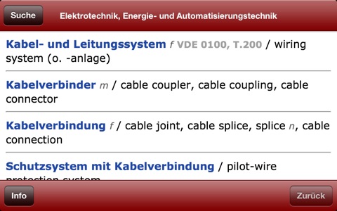 Dictionary Engineering Ger-Eng screenshot 4