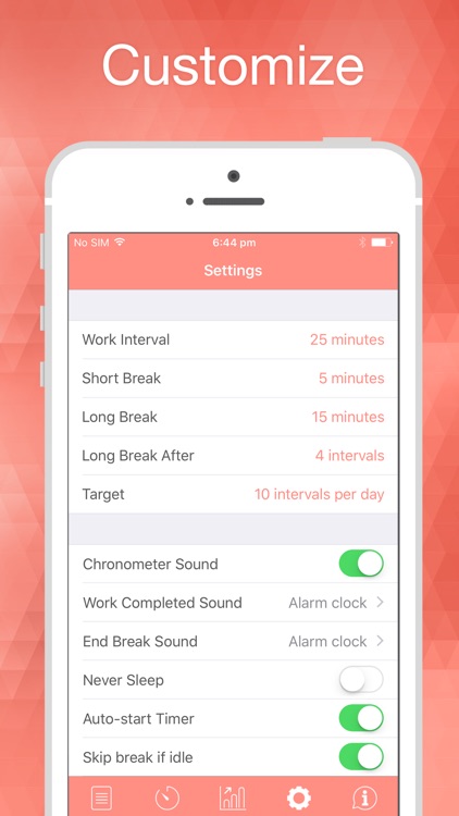 Be Focused - Focus Timer & Goal Tracker for work screenshot-3