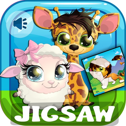 Chibi Animals Phonics Jigsaw Puzzle Games For Kids