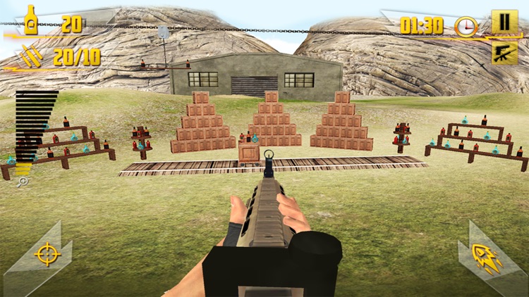 Crazy Bottle Flip Shooting Range: Firing Showdown screenshot-4