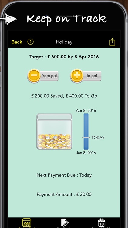 Savings Goals Pro screenshot-4