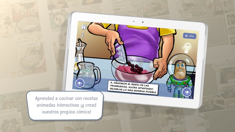 Tu cuento en la cocina