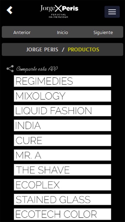 JORGE PERIS PERSONAL HAIRDRESSER screenshot-3