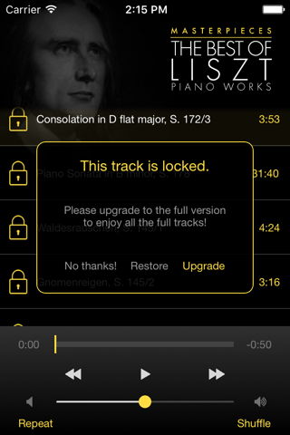 Liszt: Piano Works screenshot 4