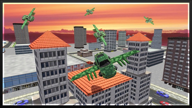 Army Rooftop Flying Car Parking 3D(圖2)-速報App