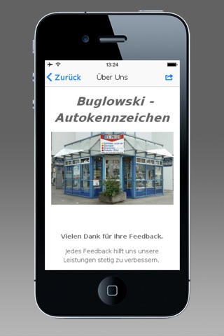Buglowski Kfz-Kennzeichen screenshot 2