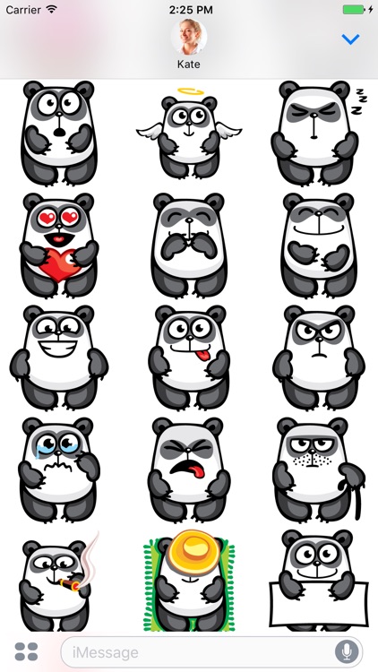 Fun Panda - Stickers for iMessage