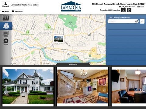 Lamacchia Real Estate App for iPad screenshot 3