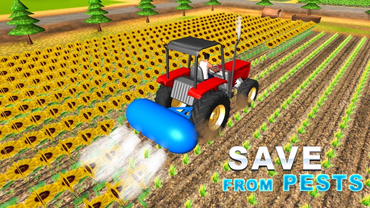 Forage Plow Farming Harvester - Farming Simulator Game.