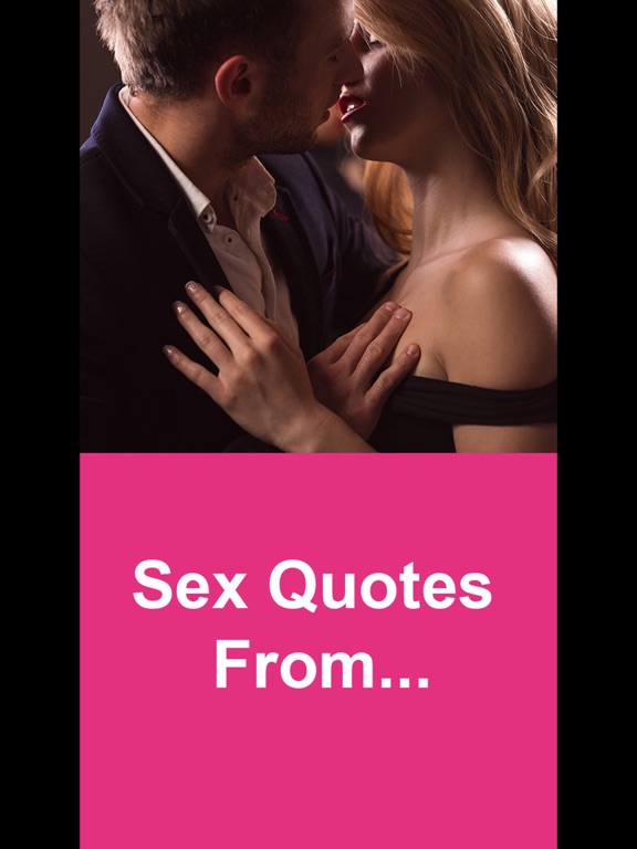 Quotes About Sex By Famous People