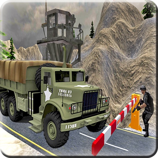 Drive Army CheckPost Truck Icon