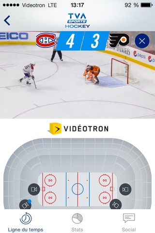 TVA Sports Hockey screenshot 3