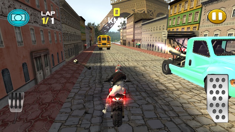 Paris Bike Stunt Action Racing Game: Speed Driving