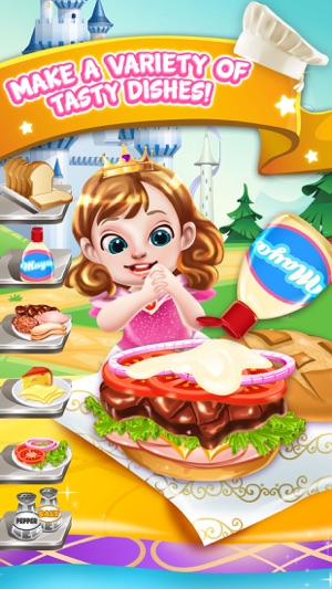 Kids Princess Food Maker Cooking Games Free(圖4)-速報App