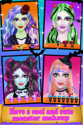 Scary Beauty Salon - Monster Girl Fashion Makeover screenshot 3