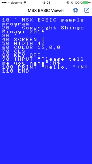 MSX BASIC Viewer(圖1)-速報App