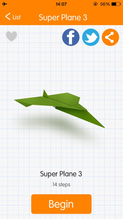 Origami Plane 3D Animated Paper Folding Made Easy screenshot-3