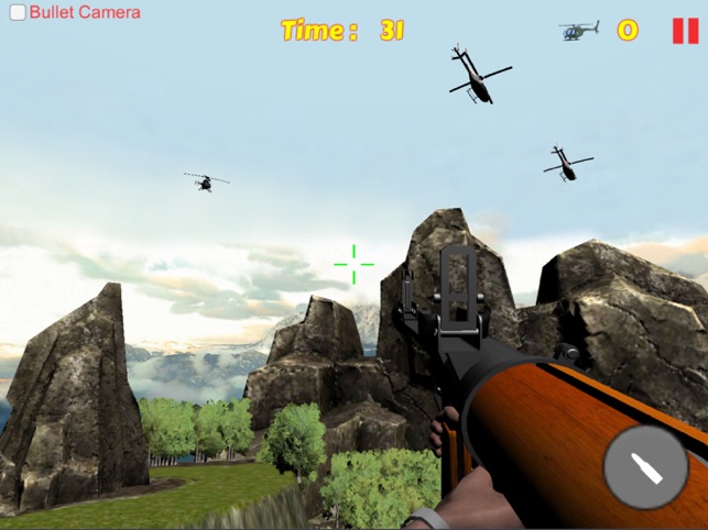 Bazooka Helicopter Shooting Sniper Game, game for IOS