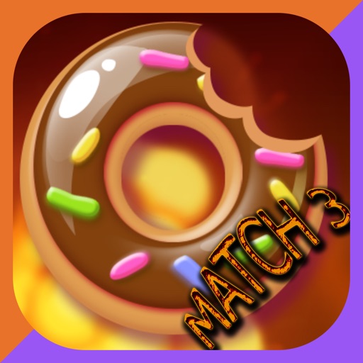 explosive donuts factory maker icon
