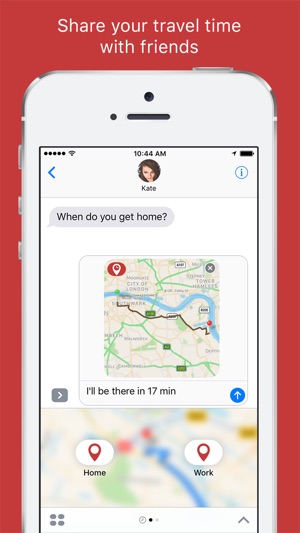 Travel Time - Your ETA - for iMessage
