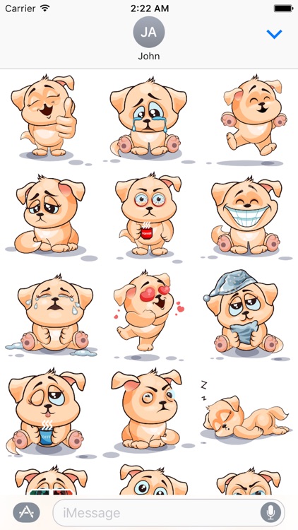 Dog Cute Sticker Pack 02