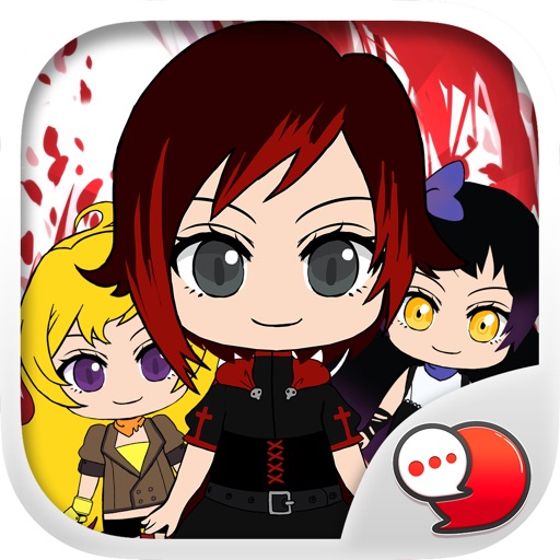 Ruby Cartoon Stickers Keyboard Themes ChatStick icon