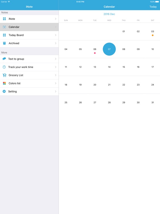 iNote Pro HD - Sticky Note by Color screenshot-4