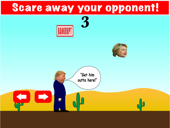 Donald Trump vs. Hillary Clinton: Protect and Defend Your Candidate screenshot 3