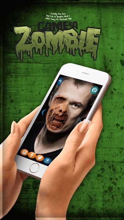 Zombie Camera Photo Booth: Funny Face Pic Change.r