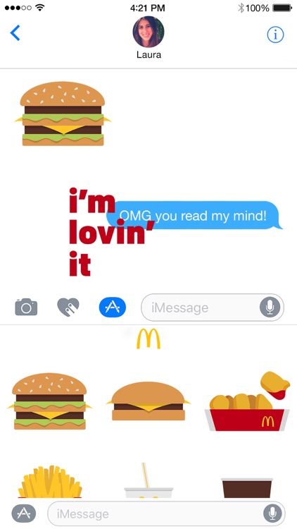 McDonald's Stickers