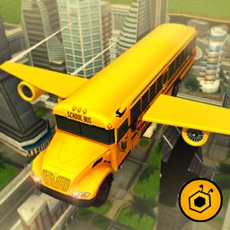 Activities of Flying School bus simulator 3D free - school kids