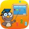 Math game for kids learning to count, compare the number the plus and minus