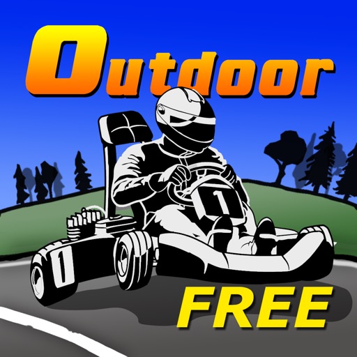 Go Karting Outdoor Free Icon