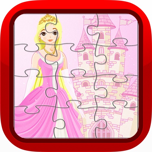 Princess Cartoon Jigsaw Puzzles Games for Toddlers Icon