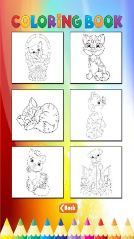 Game screenshot Cat & Dogs Coloring Book - for Kids apk