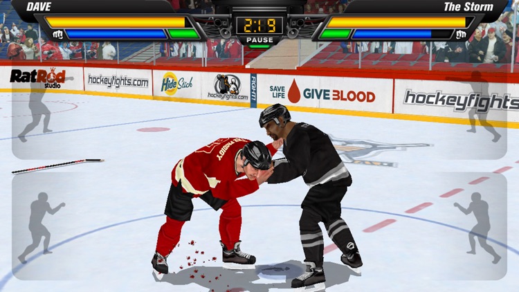 Hockey Fight Lite screenshot-0