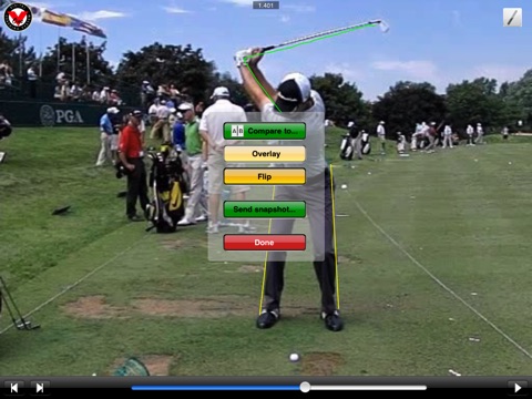 V1 Golf: Golf Swing Analyzer screenshot 2